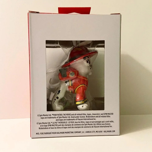 Hallmark Christmas Ornament Paw  Patrol Marshall Spinmaster New - Picture 3 of 7